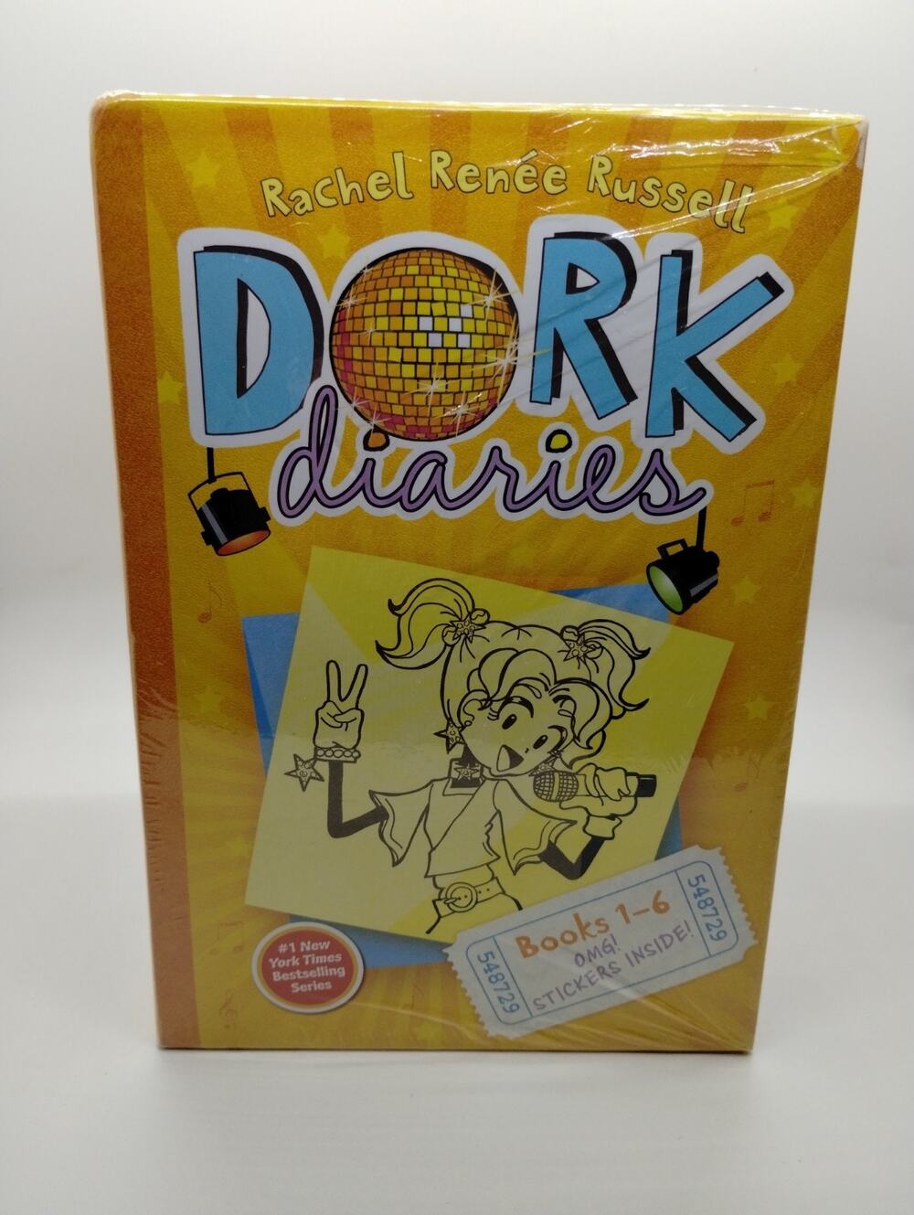 Dork Diaries Books 1-6 Softcover Rachel Renee Russell - New